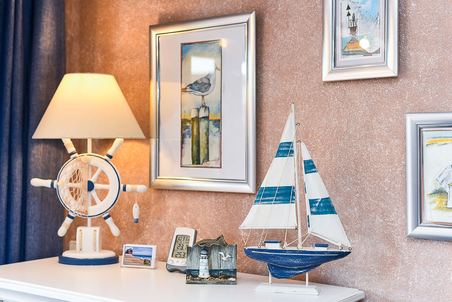 Ferienhaus „Kleine Möwe“ - Wohnzimmer