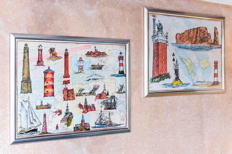 Ferienhaus „Kleine Möwe“ - Wohnzimmer