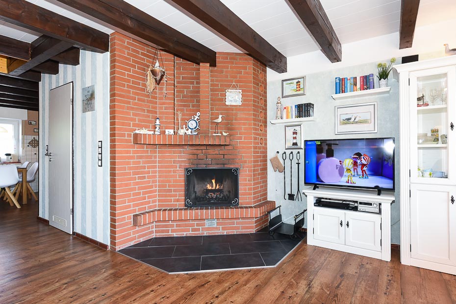 Ferienhaus „Kleine Möwe“ - Wohnzimmer