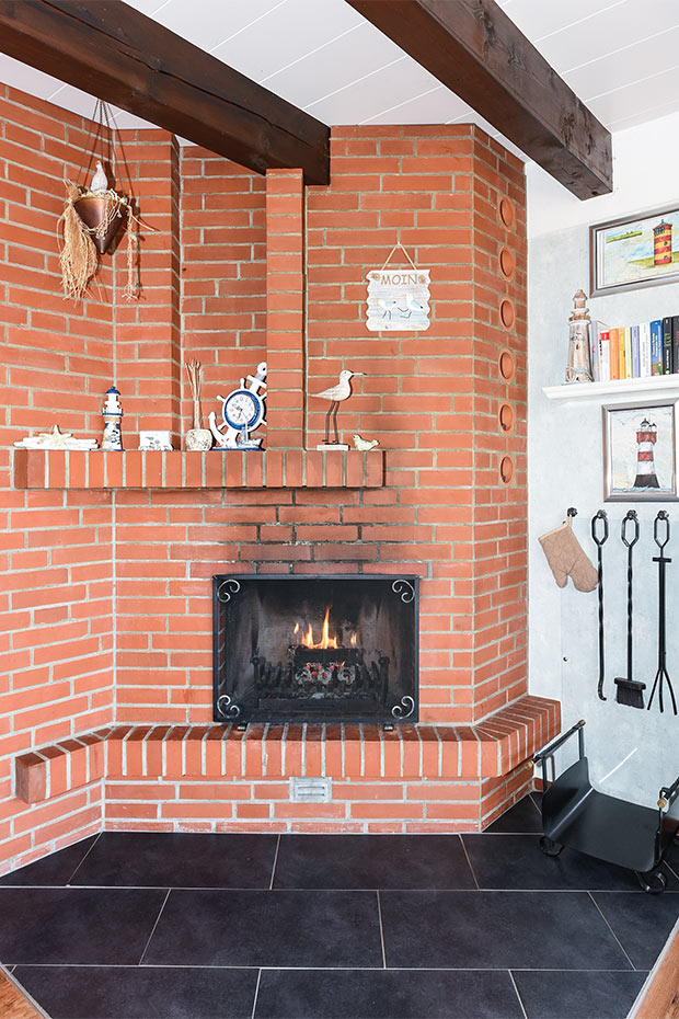 Ferienhaus „Kleine Möwe“ - Wohnzimmer