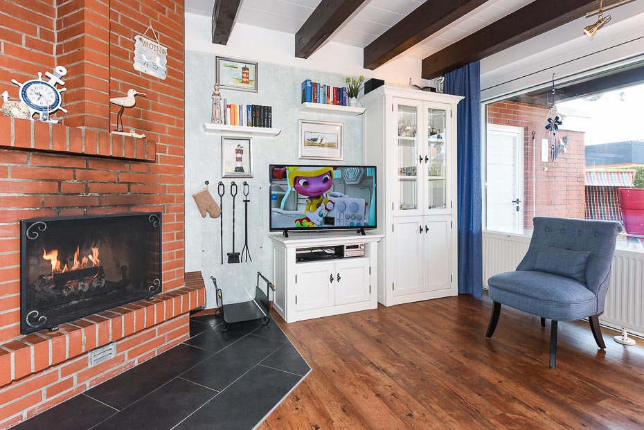 Ferienhaus „Kleine Möwe“ - Wohnzimmer