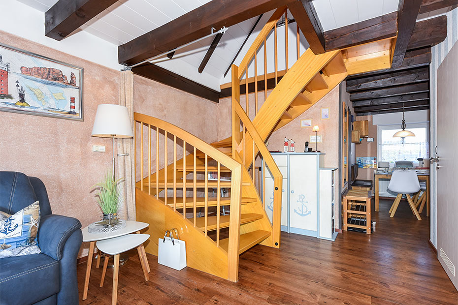 Ferienhaus „Kleine Möwe“ - Wohnzimmer