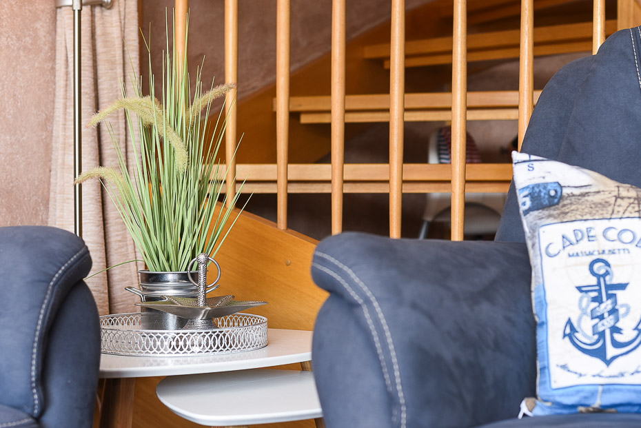 Ferienhaus „Kleine Möwe“ - Wohnzimmer