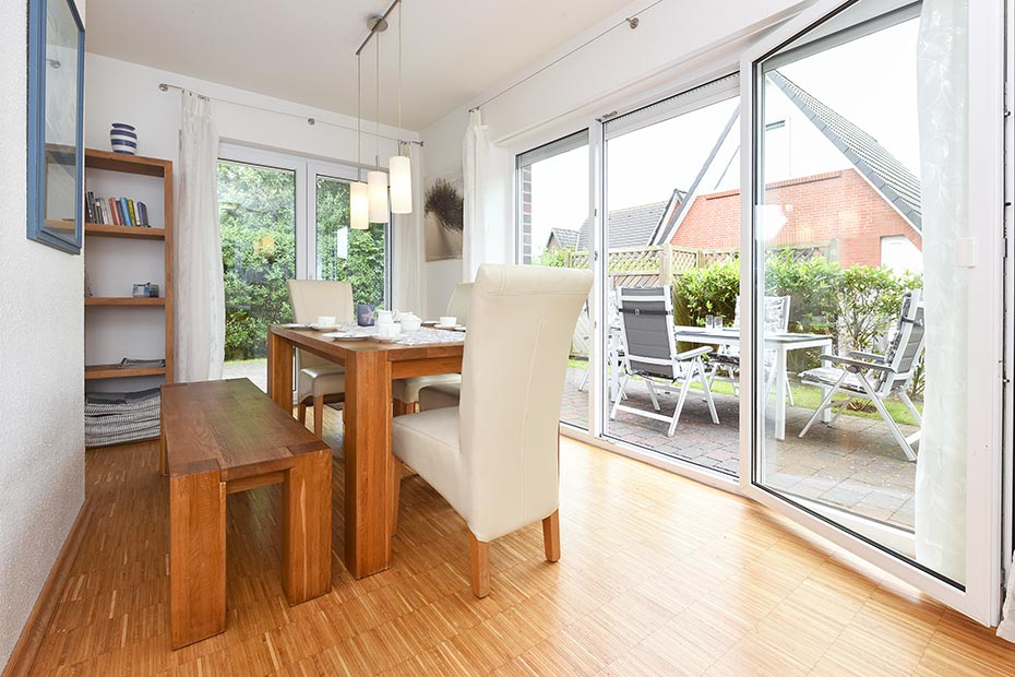 Ferienhaus „Lilly“ - Wohnraum mit integrierter Küche