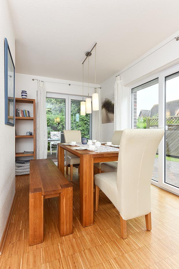 Ferienhaus „Lilly“ - Wohnraum mit integrierter Küche