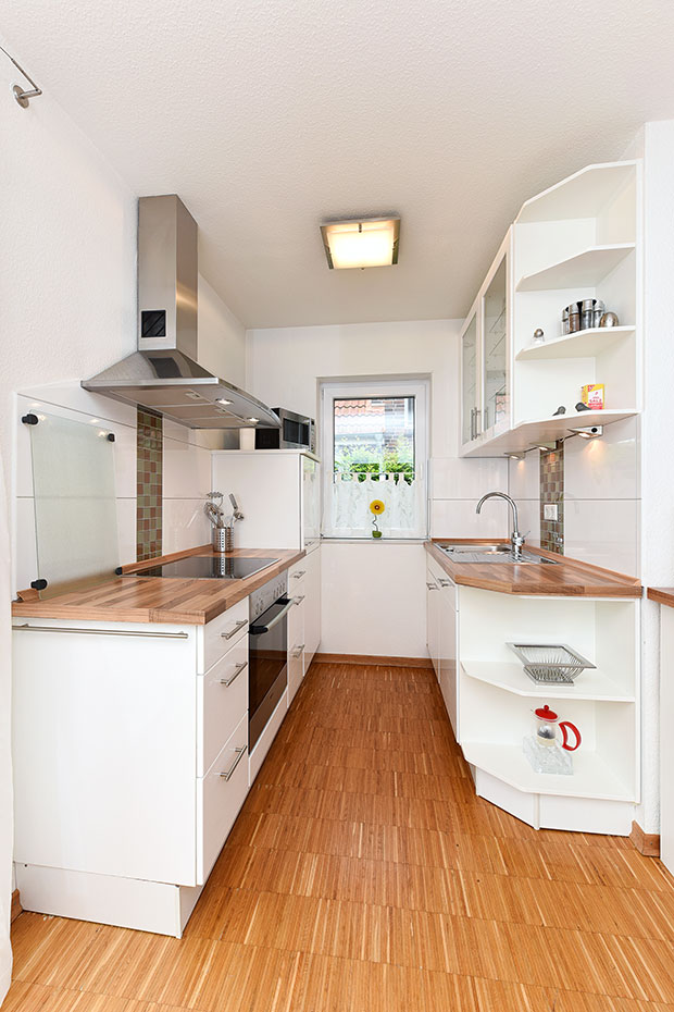 Ferienhaus „Lilly“ - Wohnraum mit integrierter Küche