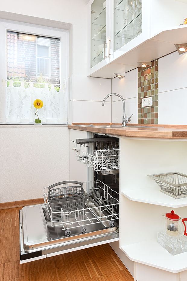 Ferienhaus „Lilly“ - Wohnraum mit integrierter Küche