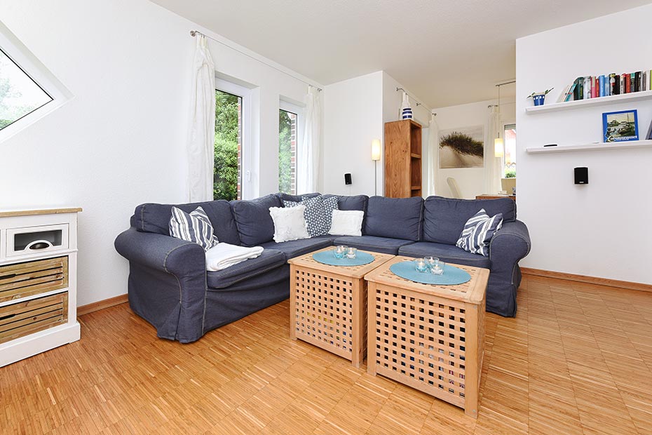 Ferienhaus „Lilly“ - Wohnraum mit integrierter Küche