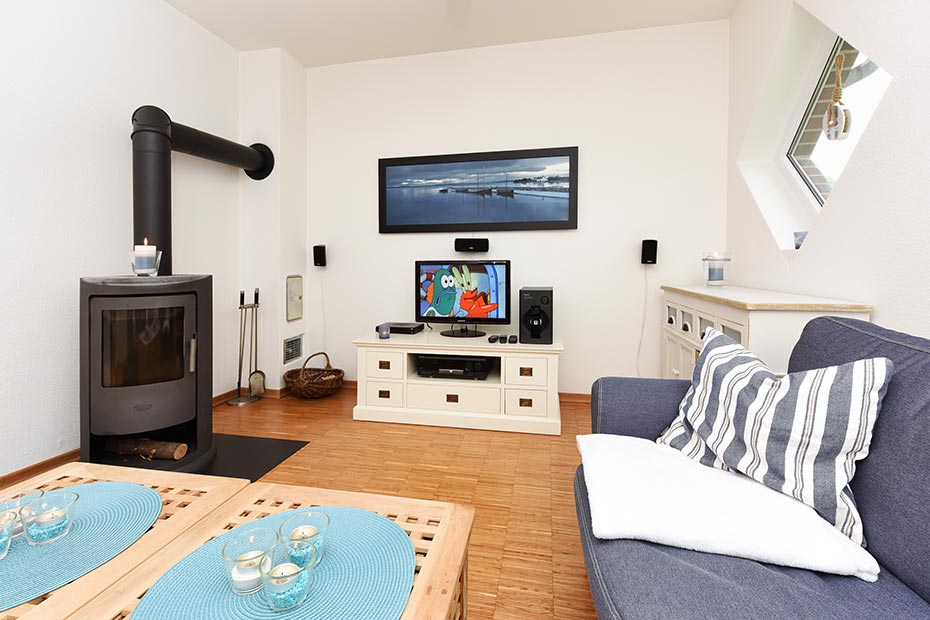 Ferienhaus „Lilly“ - Wohnraum mit integrierter Küche