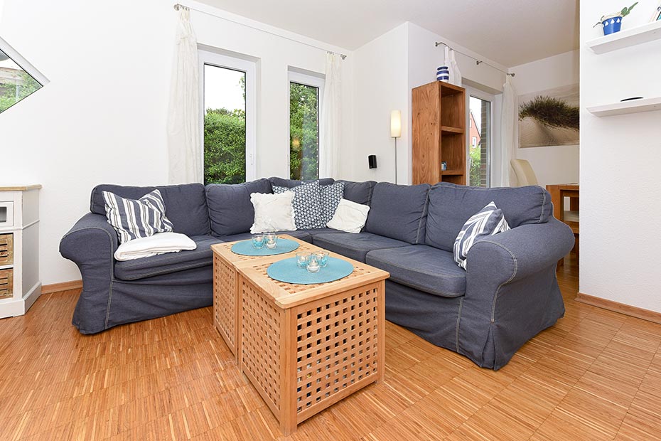 Ferienhaus „Lilly“ - Wohnraum mit integrierter Küche