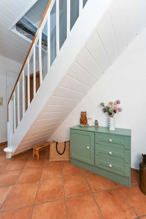 Ferienhaus „Moorgeist“ - Flur im Erdgeschoss