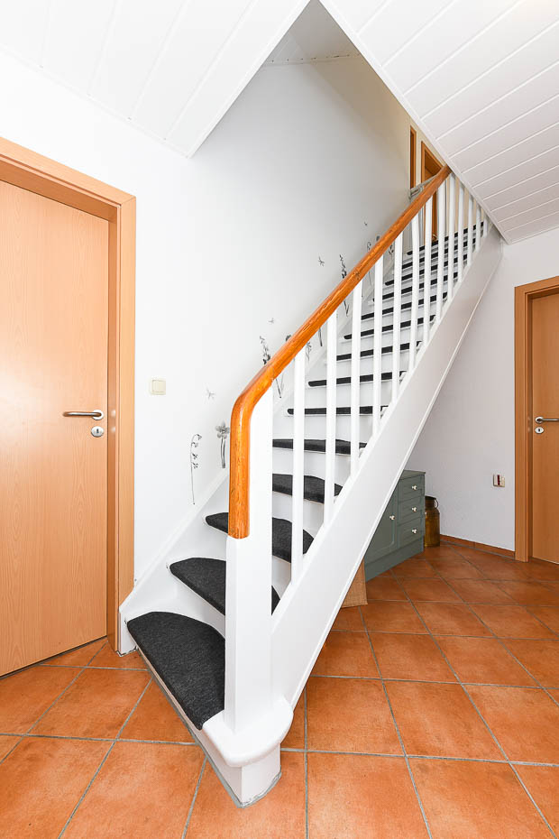 Ferienhaus „Moorgeist“ - Flur im Erdgeschoss