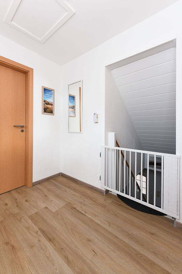 Ferienhaus „Moorgeist“ - Flur im Obergeschoss