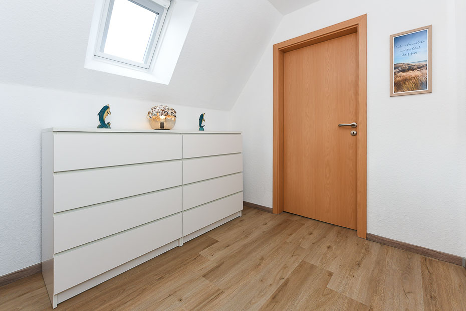 Ferienhaus „Moorgeist“ - Flur im Obergeschoss