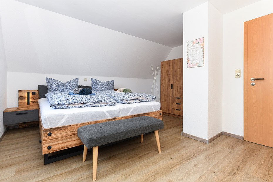 Ferienhaus „Moorgeist“ - Schlafzimmer 1