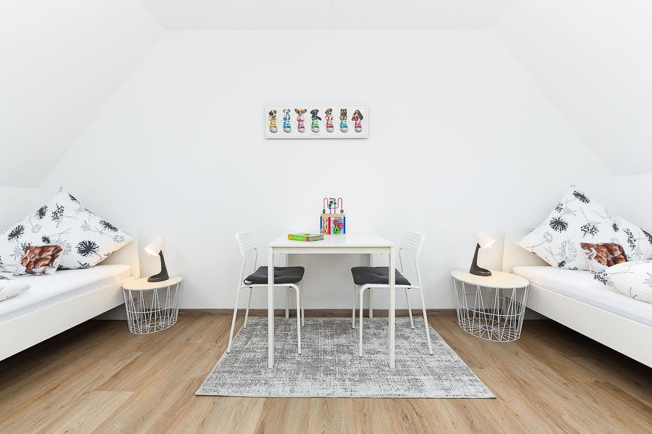 Ferienhaus „Moorgeist“ - Schlafzimmer 3/Kinderzimmer