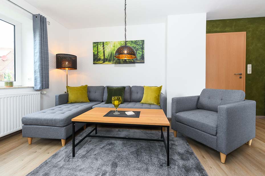 Ferienhaus „Moorgeist“ - Wohnzimmer