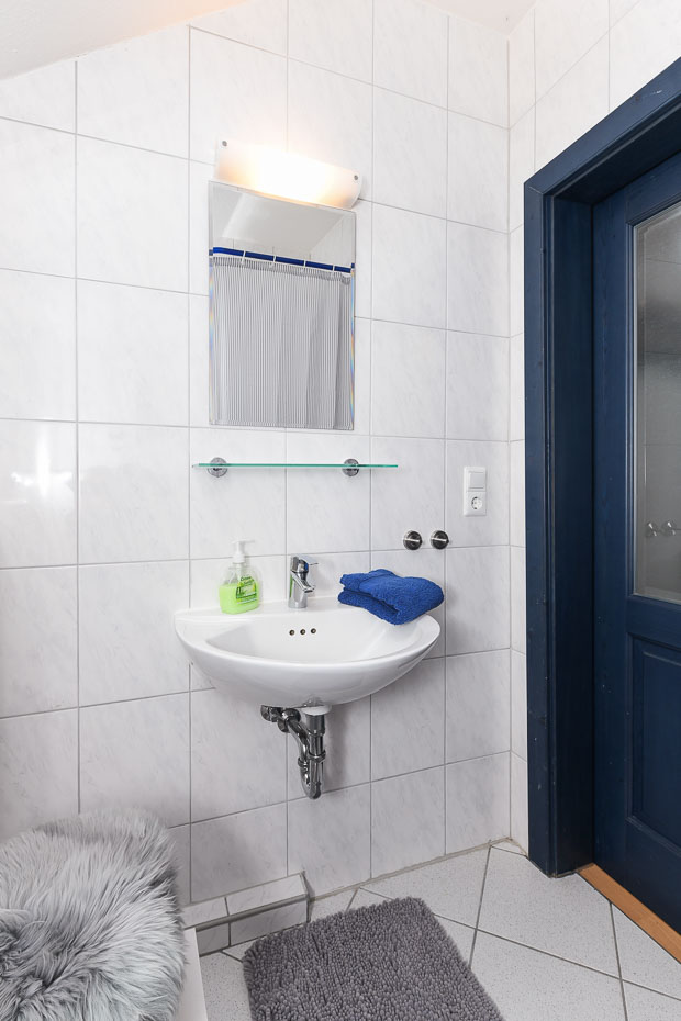 Ferienhaus „Nordseekate“ - Badezimmer