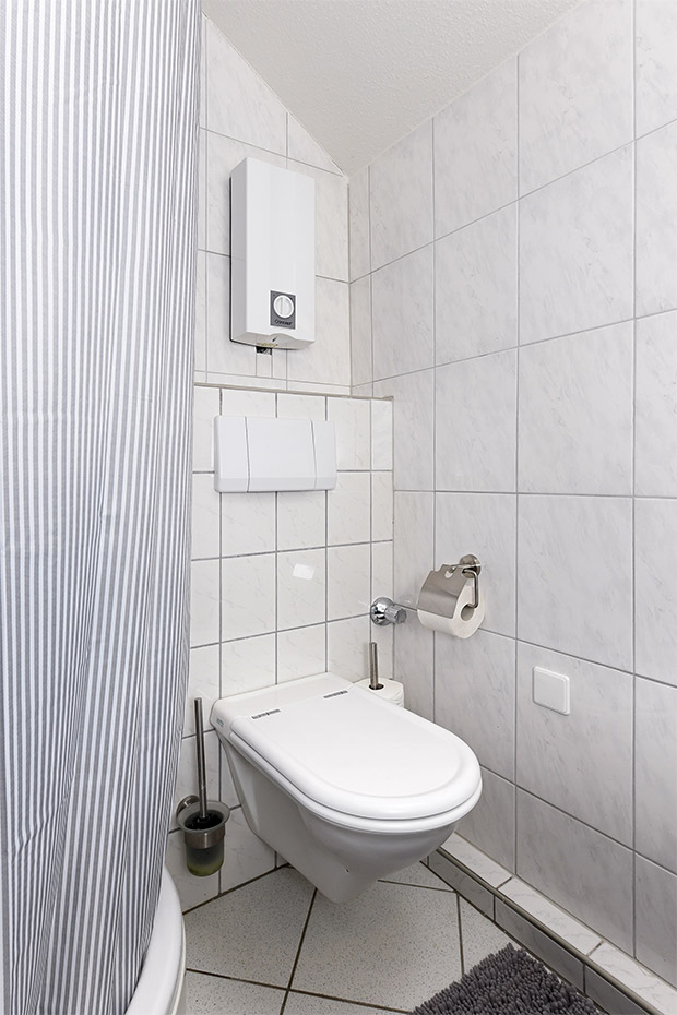 Ferienhaus „Nordseekate“ - Badezimmer