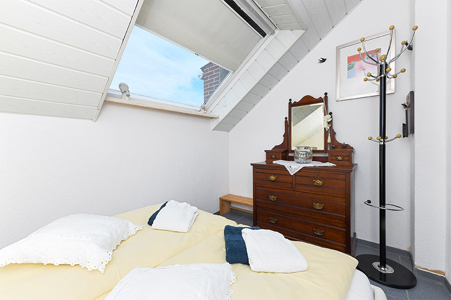 Ferienhaus „Nordseekate“ - Schlafzimmer