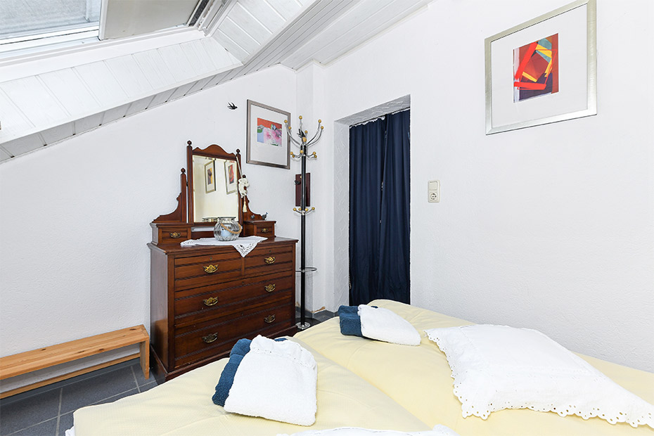Ferienhaus „Nordseekate“ - Schlafzimmer