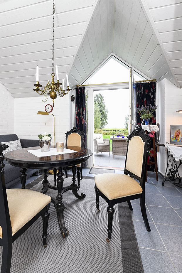 Ferienhaus „Nordseekate“ - Wohnzimmer