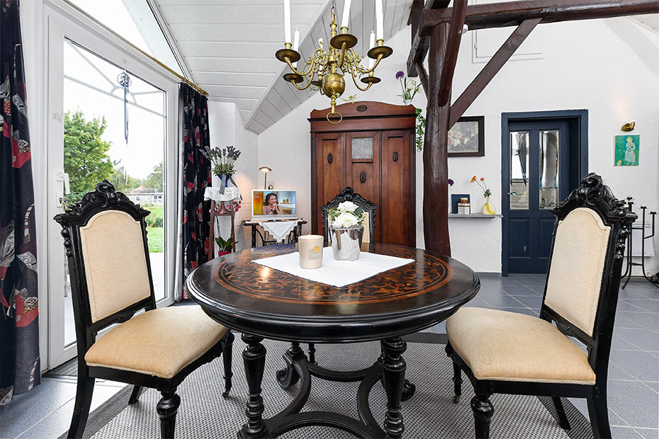 Ferienhaus „Nordseekate“ - Wohnzimmer