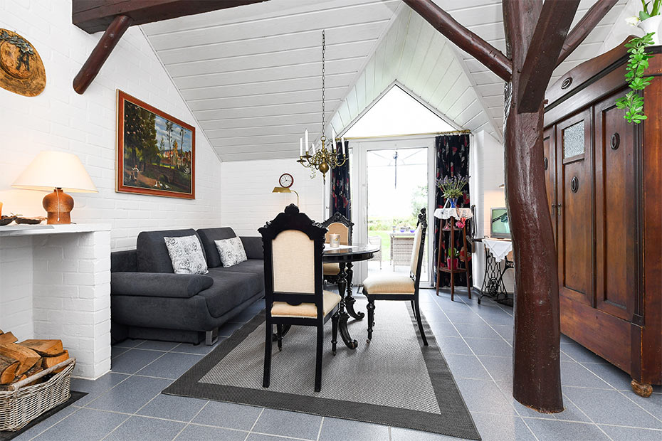 Ferienhaus „Nordseekate“ - Wohnzimmer