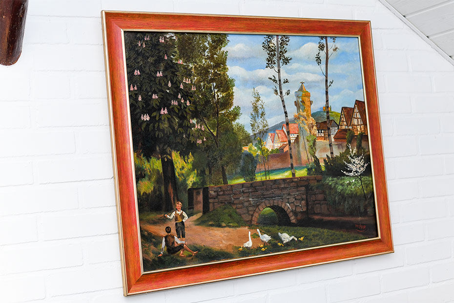 Ferienhaus „Nordseekate“ - Wohnzimmer