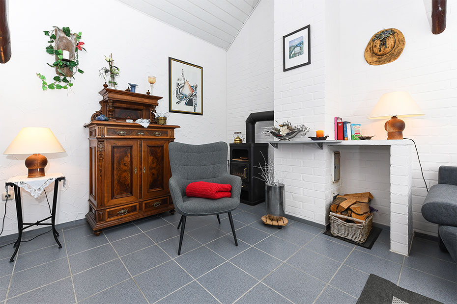 Ferienhaus „Nordseekate“ - Wohnzimmer