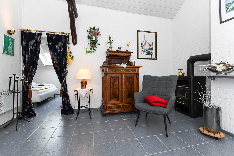 Ferienhaus „Nordseekate“ - Wohnzimmer