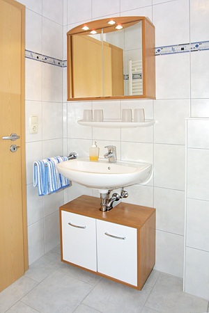 Ferienwohnung 1 - Badezimmer