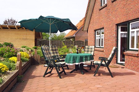 Ferienwohnung 1 - Terrasse