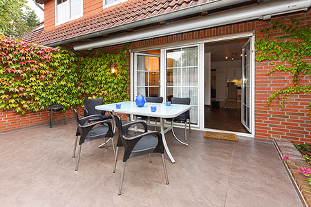 Ferienhaus „Schmidt-Rottluff“ - Terrasse