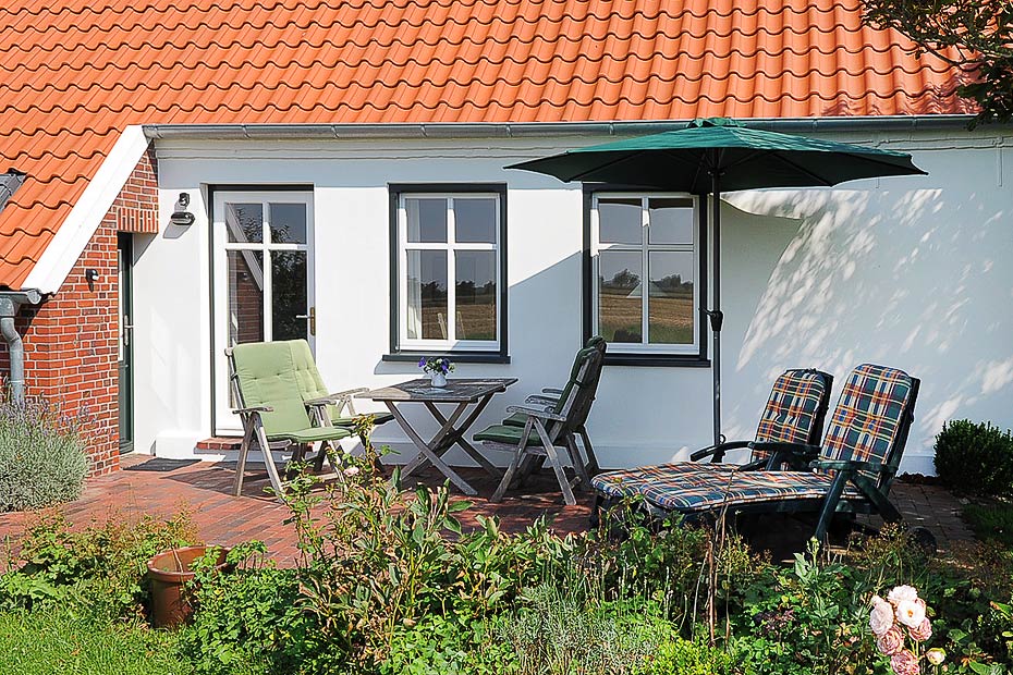 Ferienhaus „Vörn“ - Terrasse
