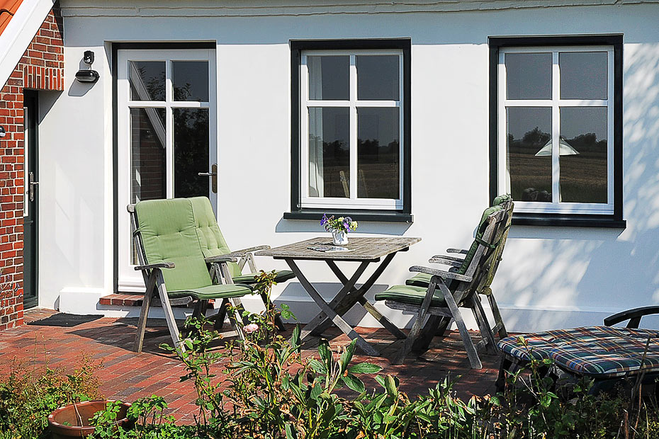 Ferienhaus „Vörn“ - Terrasse