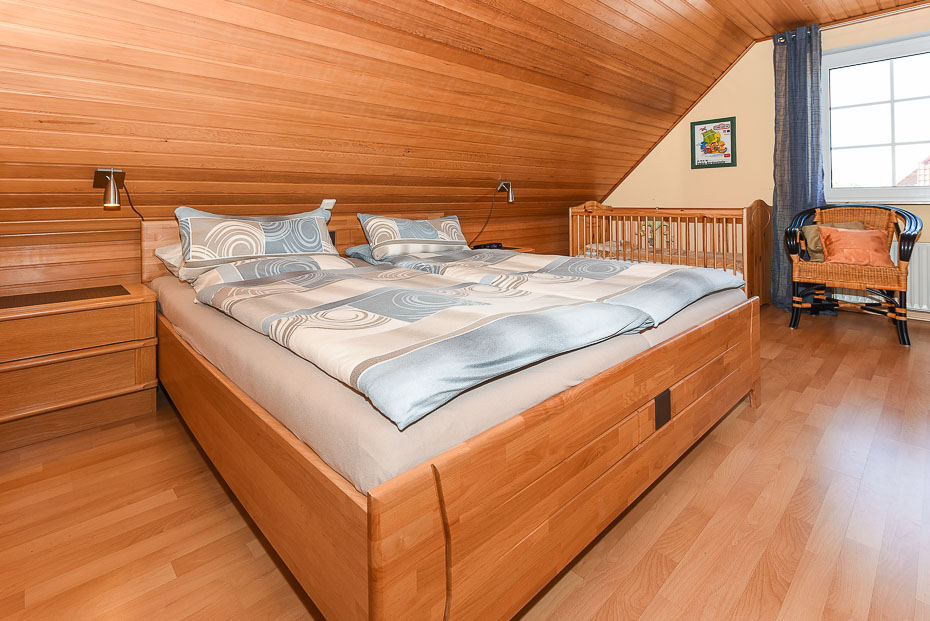 Ferienhaus „Nordliebe“ - Schlafzimmer 1