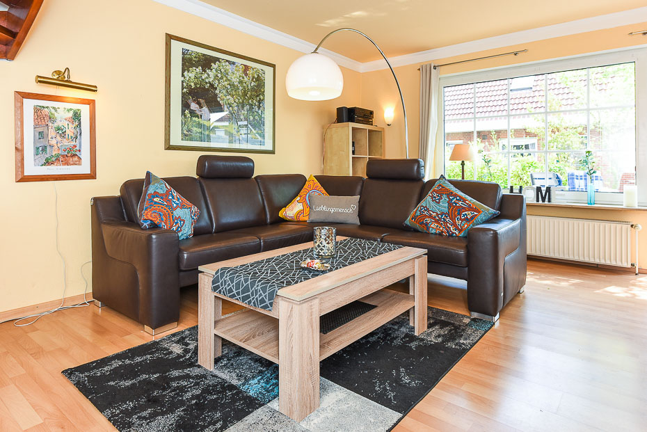 Ferienhaus „Nordliebe“ - Wohnzimmer
