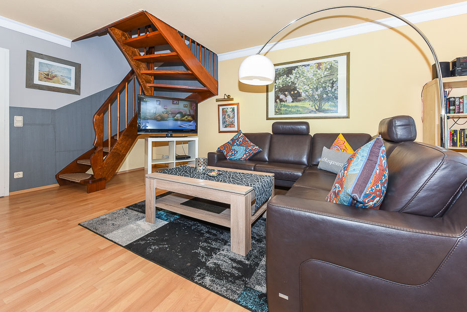 Ferienhaus „Nordliebe“ - Wohnzimmer