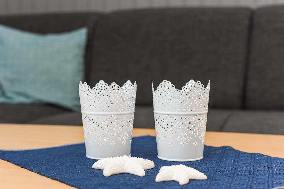 Ferienwohnung „Sternenlicht“ - Wohnzimmer mit integriertem Küchenbereich