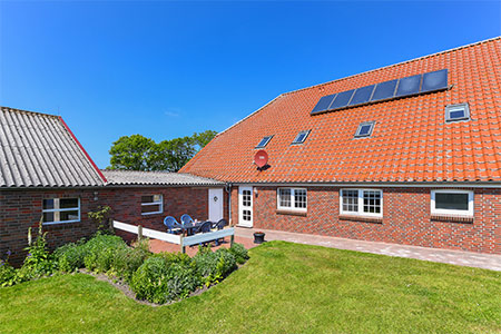 Ferienwohnung V - Terrasse