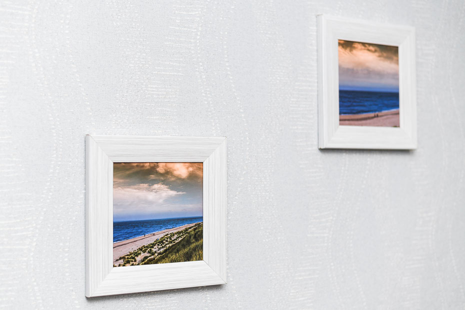 Ferienhaus - Wohnzimmer mit integriertem Küchenbereich