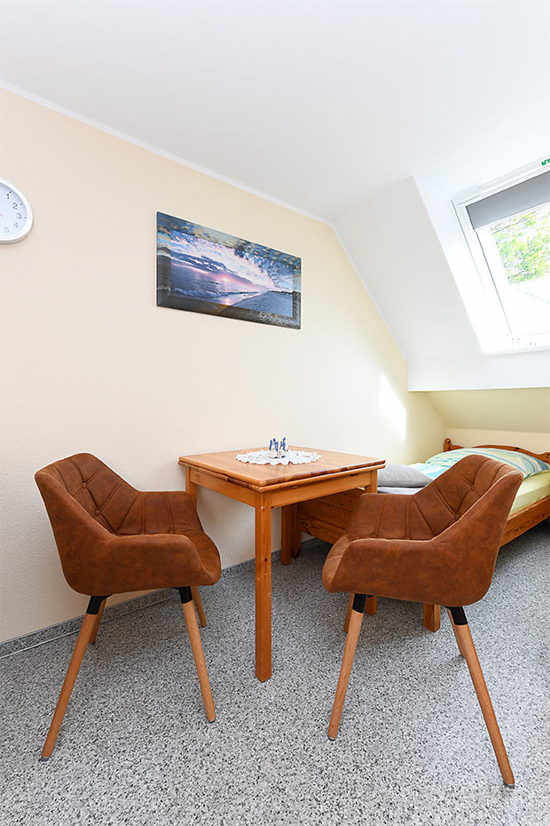 Apartment - Wohn- und Schlafraum mit integriertem Küchenbereich