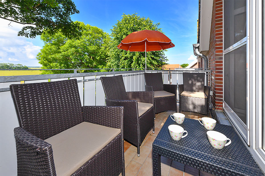 Ferienwohnung 1 - Balkon