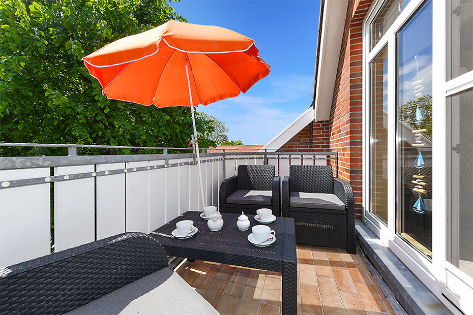 Ferienwohnung 2 - Balkon