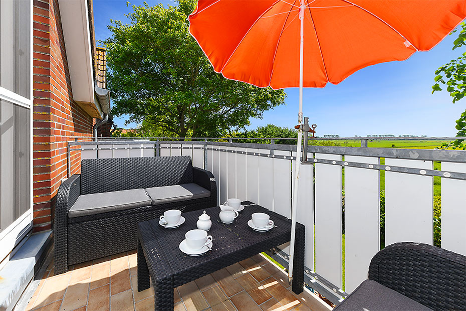 Ferienwohnung 2 - Balkon