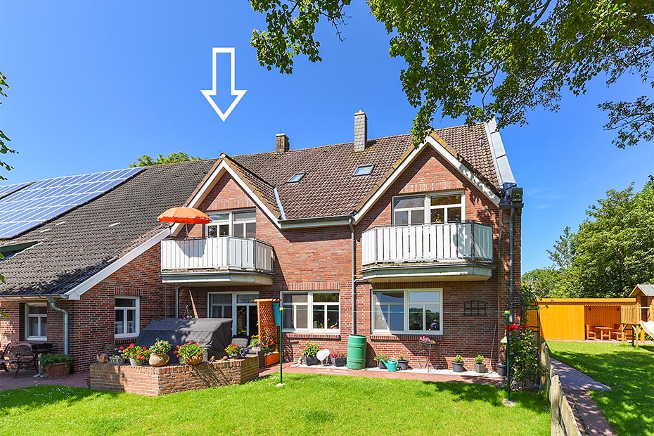 Ferienwohnung 2 - Balkon