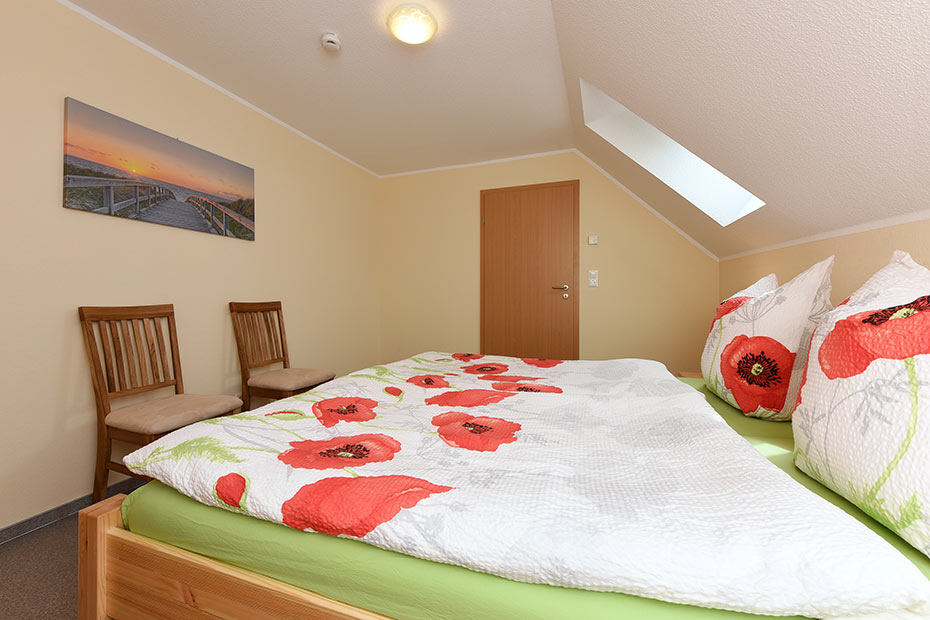Ferienwohnung 3 - Schlafzimmer 1