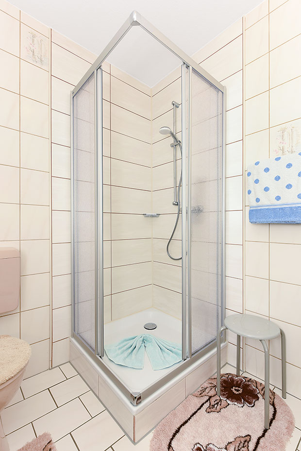 Ferienwohnung „Deichblick“ - Badezimmer