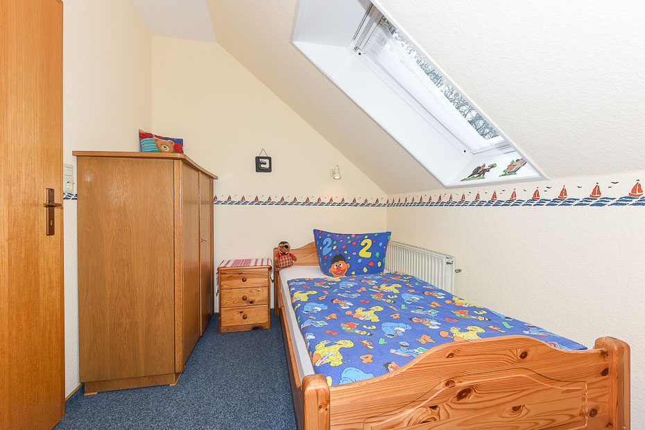 Ferienwohnung „Deichblick“ - Schlafzimmer 2/Kinderzimmer